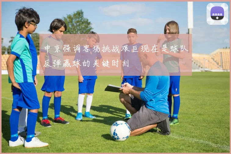 申京强调客场挑战艰巨现在是球队反弹赢球的关键时刻