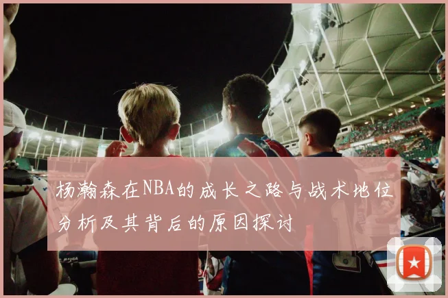 杨瀚森在NBA的成长之路与战术地位分析及其背后的原因探讨
